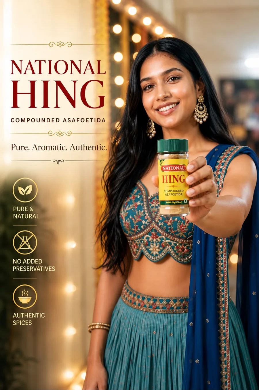 National Hing festive campaign creative